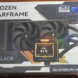 Thermalright Frozen Warframe 240 Black LCD 240mm AIO Liquid Cooler