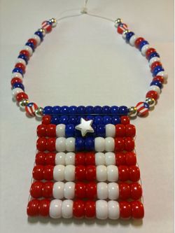 Puerto Rico Flag rear mirror car design