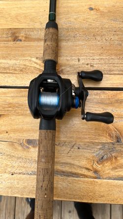 Shimano slx dc paired with a shimano senseilite