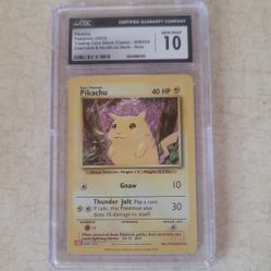 CGC 10 Pikachu Classic Collection 