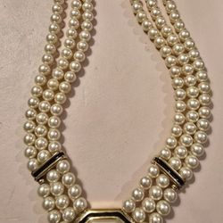 Vintage Napier Signed Statement Necklace