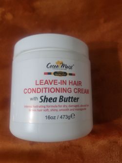 Cocoa  Moist  ,leave-in-hair conditioning  cream  with Shea Butter