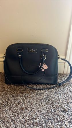 Kate Spade New York Black Leather Satchel