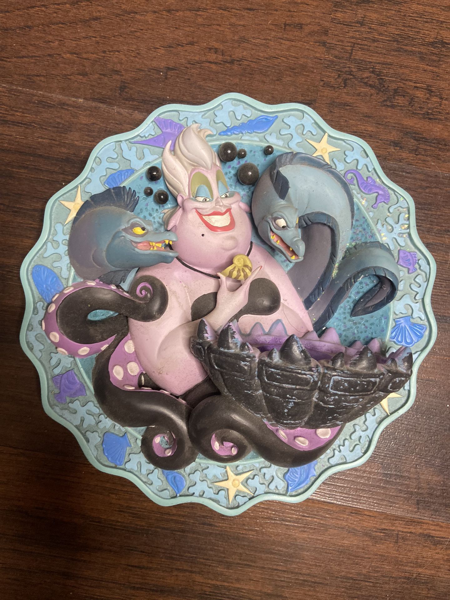 Collectible Disney The Little Mermaid Ursula plate