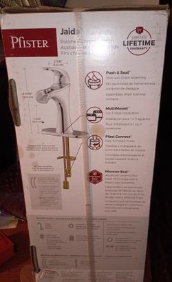 Waterfall Pfister Faucet New