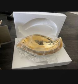 Wedding quince birthday party bowls gold and white