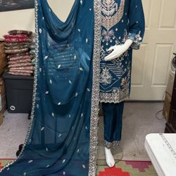Party Wear Chiffon Dress On Sale