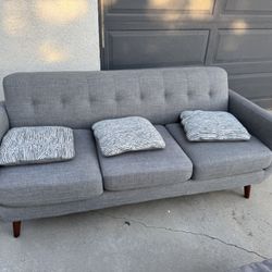 Gray Couch And Chair Combo