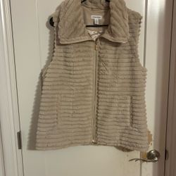 Calvin Klein Faux Fur Vest