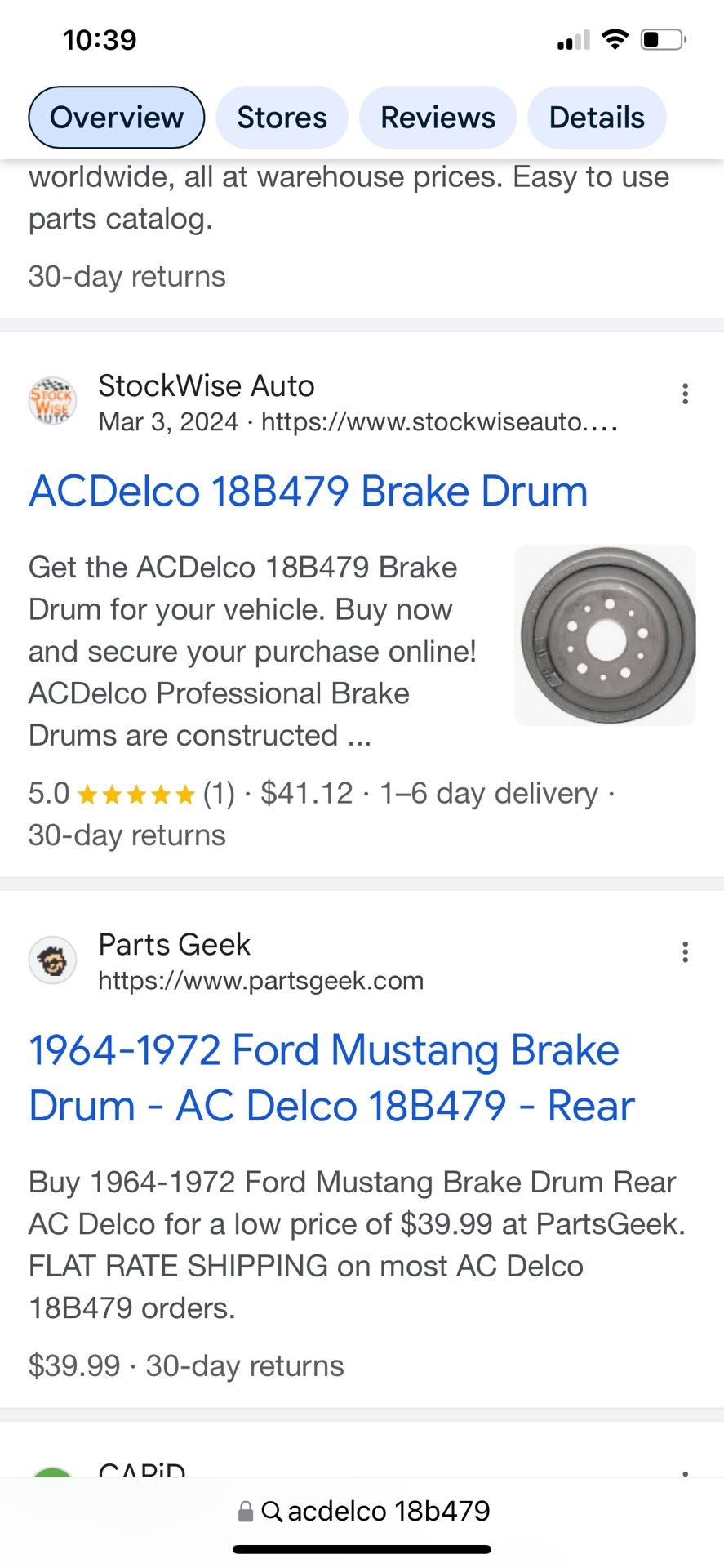 Rear Brake Drum