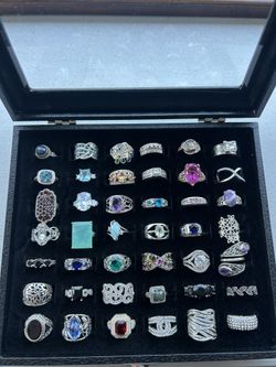 Beautiful 925 Sterling Silver Rings