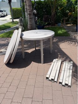 HEAVY DUTY PATIO TABLES