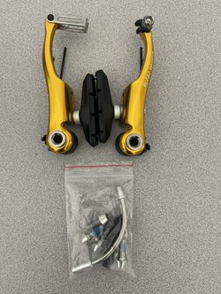 Dia-Compe MX2 V-Brake VC-733 Gold New Never Used - $25