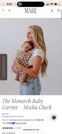 Baby Carrier Mabe brand