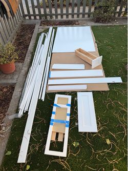 Cabinet trim finish trim baseboards