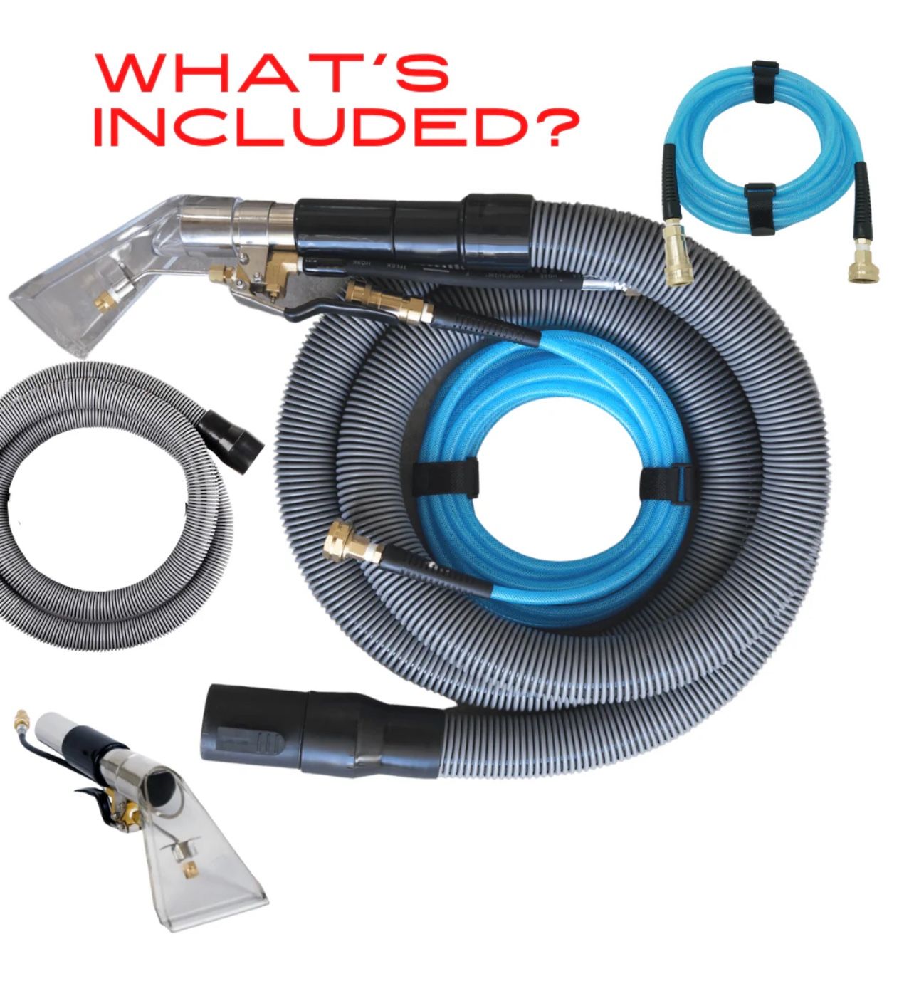 RIP CLEAN EXTRACTOR HOSE KIT CAR DETAIL