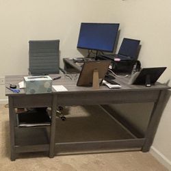 Office furniture- Free To Whoever can pick It Up (Moving Out Of Area)