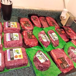 (Fresh) Hamburger, New York Strips And Ribyes 