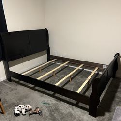 Queen Bed Frame Sleigh