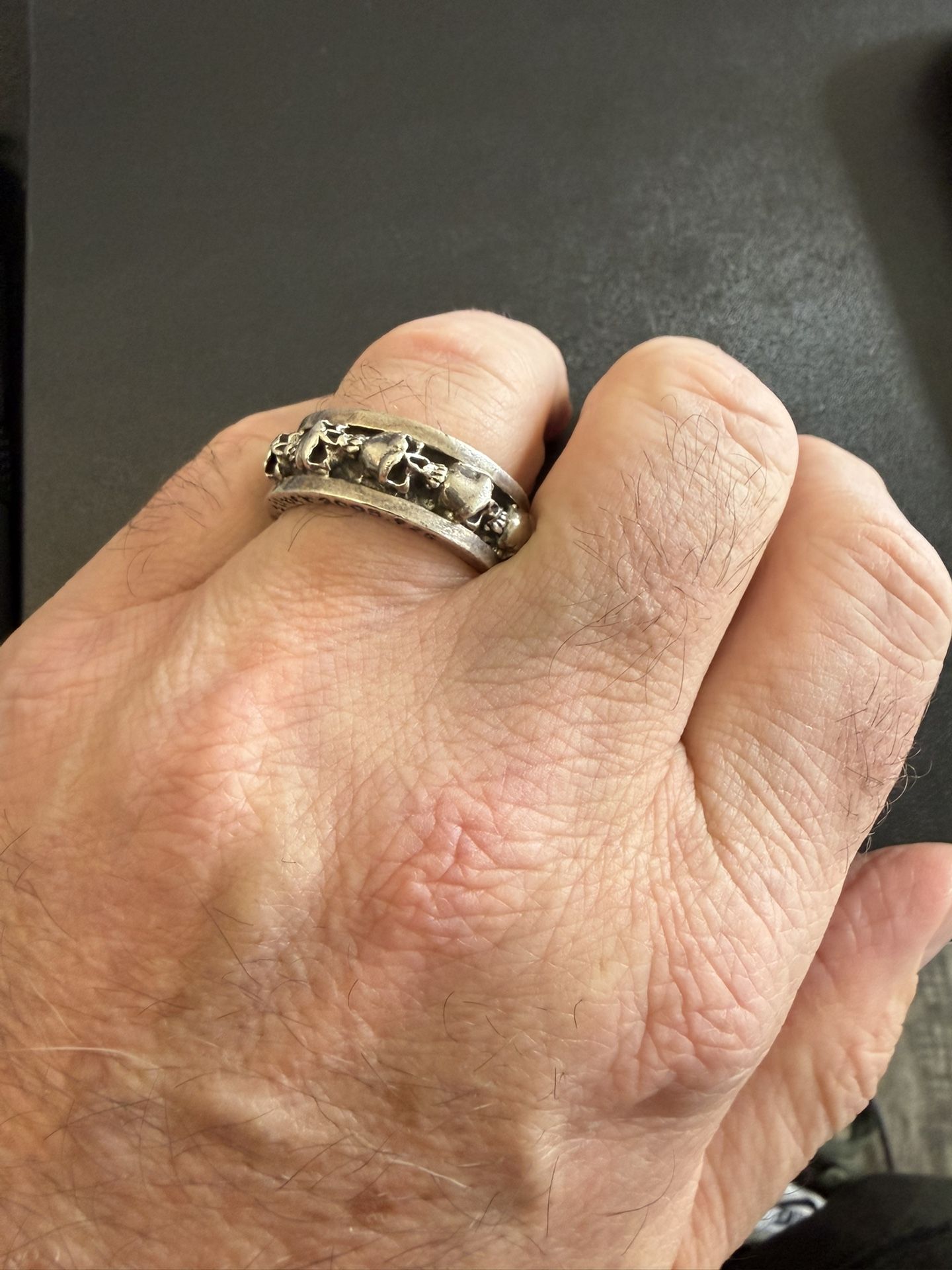 Men’s Biker Ring Mens 10.5 Size