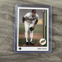 John Smoltz RC 1989 Upper Deck 