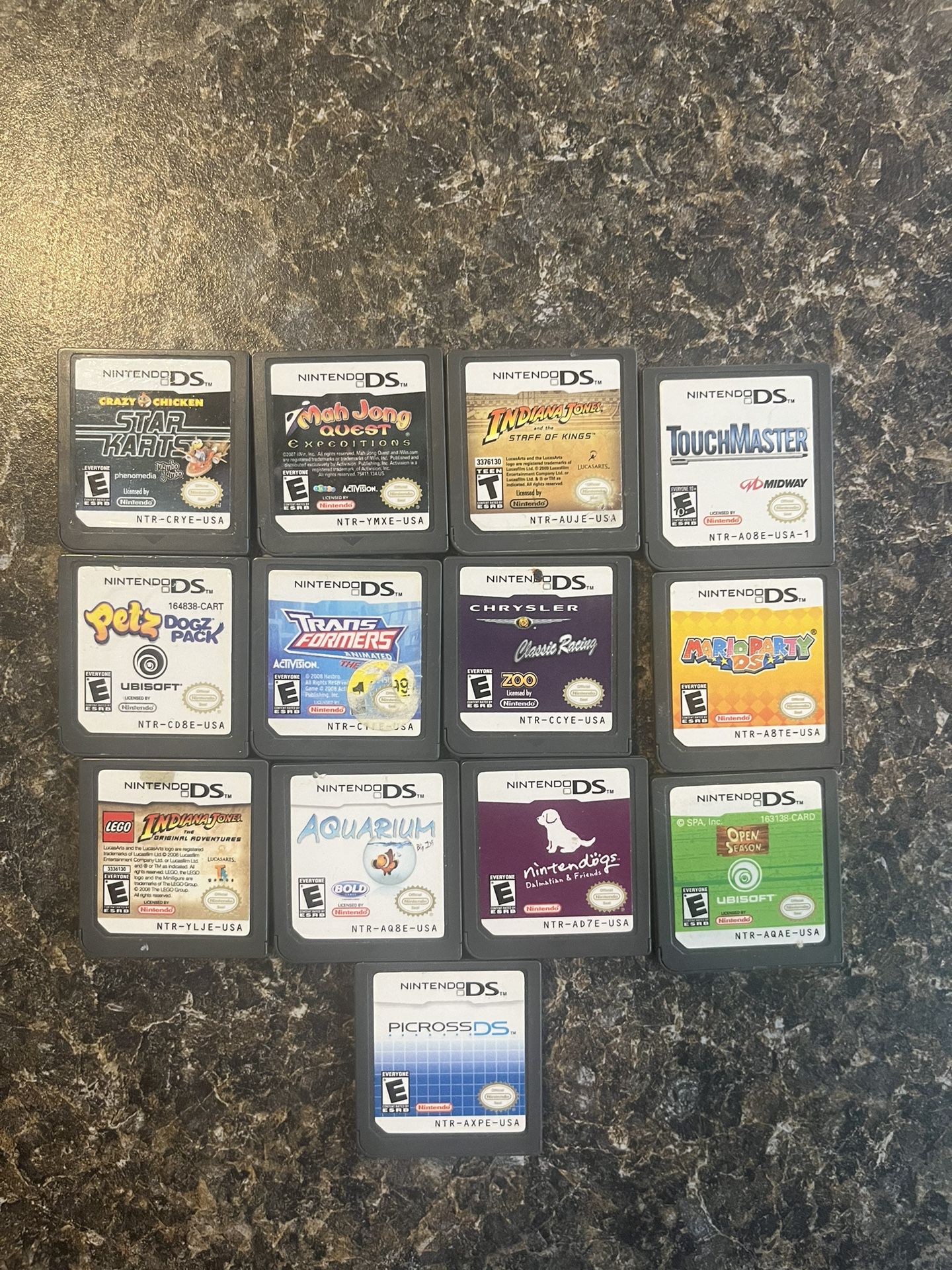 Nintendo Ds Game Lot (13)