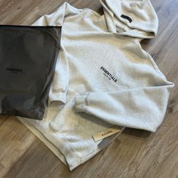 Light Oatmeal Essential Hoodies
