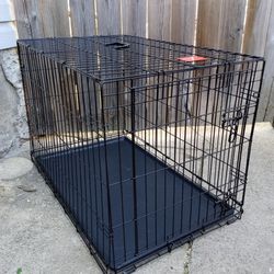 Medium Collapsible Metal Dog Cage 