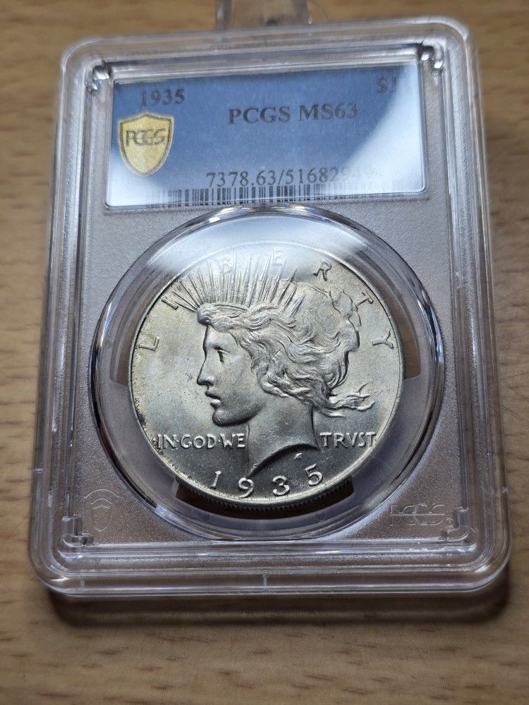 1935 Peace Dollar
