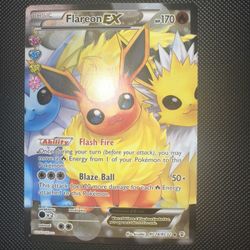 Flareon Ex Radiant Collection