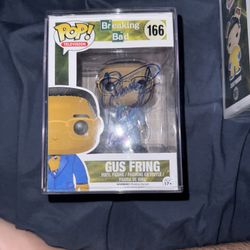 Signed Gus Fring Funko Pop