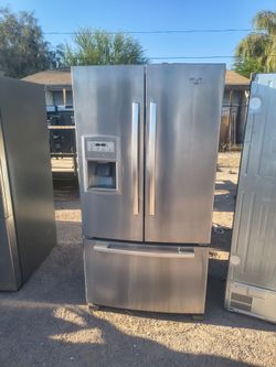 Whirpool Refrigerator stainless steel 3 door