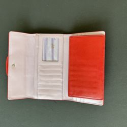 Coach Red Wallet