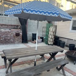 Picnic table must go moving