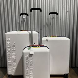 Delsey Paris x United Colors Of Benetton 3 PC Luggage Set
