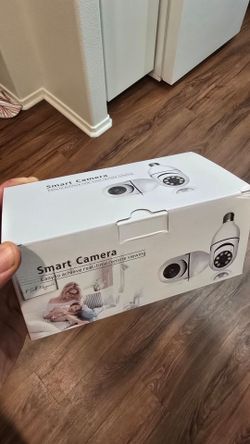 WiFi lightbulb camera for home surveillance