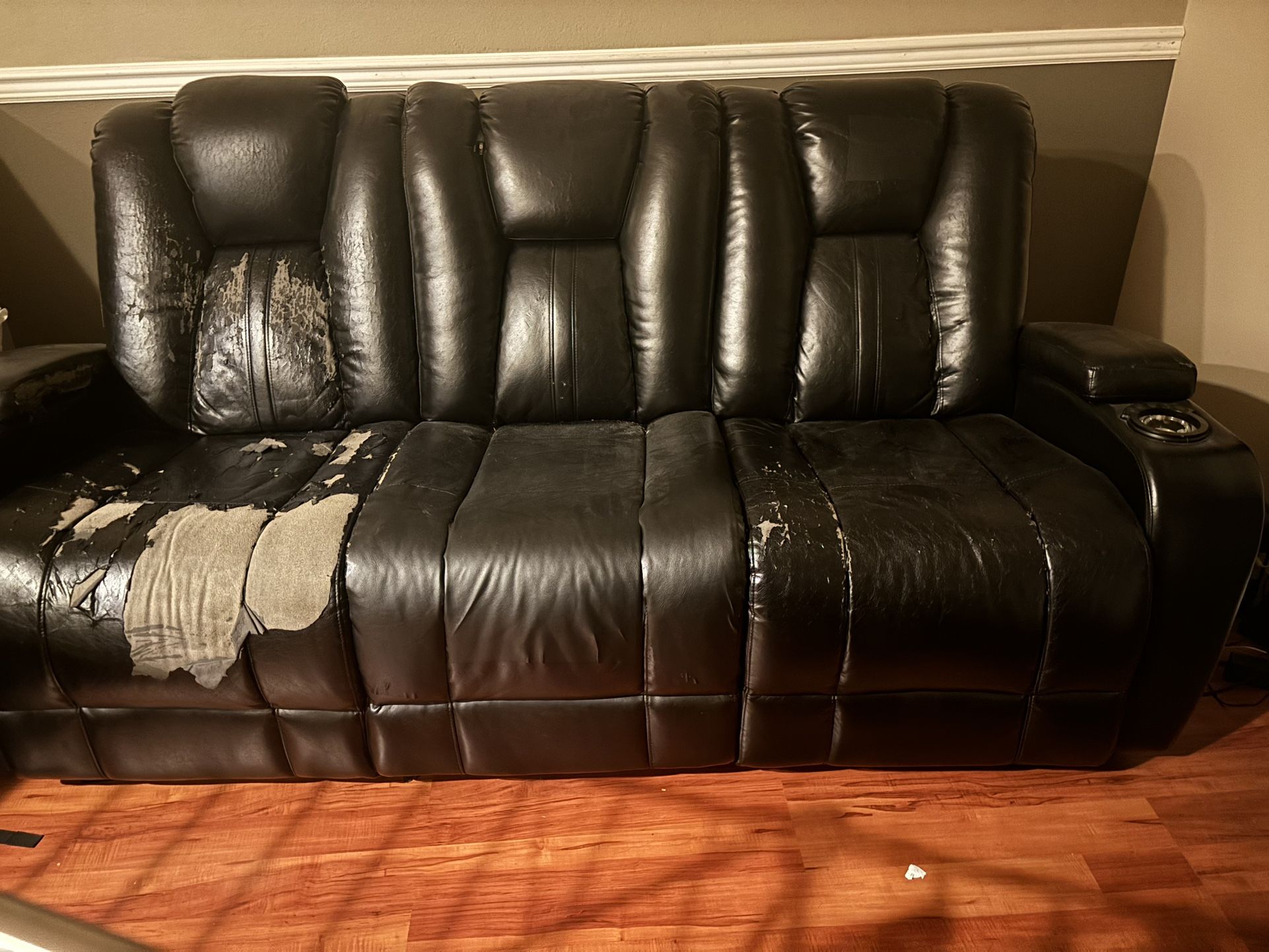 Free Leather Couch