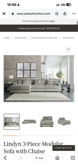Lindyn 3-Piece Modular Sofa