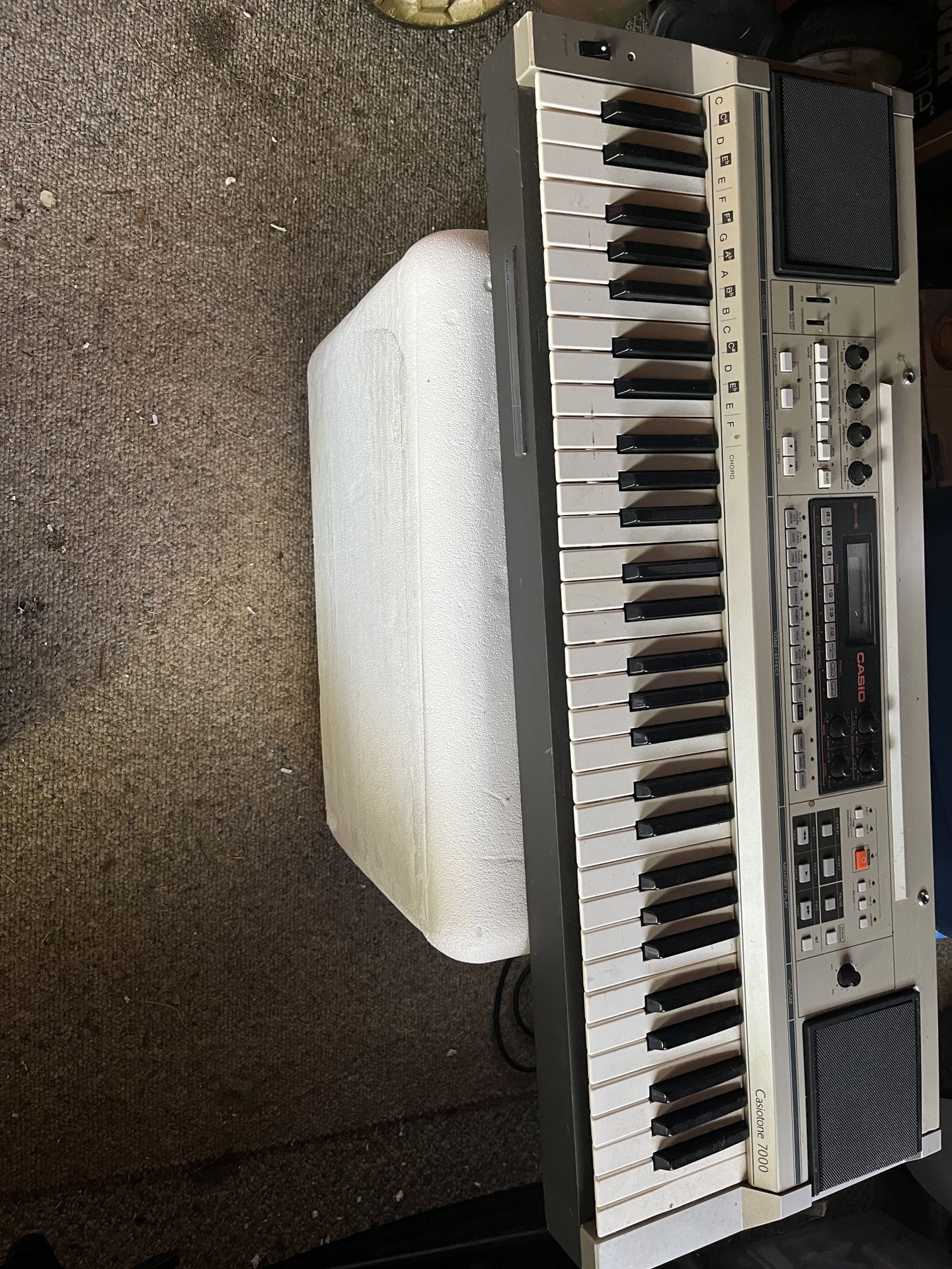 Electric Piano Keyboard, Casio Vintage