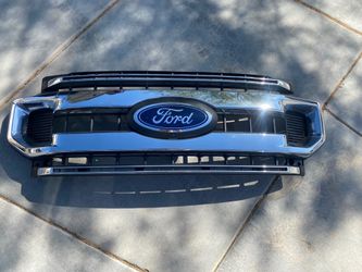 2021 Ford F-250 Factory Chrome Grill