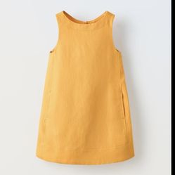 Zara Kids Linen Dress. 