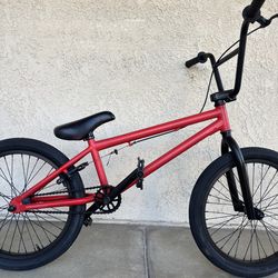 20” BMX Bike, Clean & Ready to Ride, Solid Frame, Black/Red
