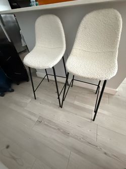Upholstered Counter Stools (Set of 2)