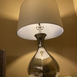 Silver And White Lamps 2 Available
