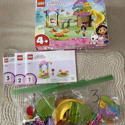 LEGO Gabby's Dollhouse Kitty Fairy Garden Party 10787, 100% Complete