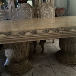 Dining Table With 6 Chairs 