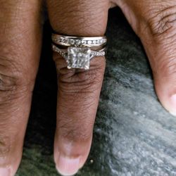Wedding Ring  w/band