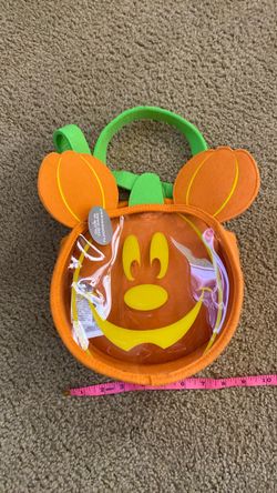 Mickey Mouse Pumpkin Halloween Trick-or-Treat Bag