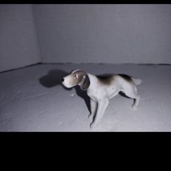 Vintage, porcelain dog antique made in Germany