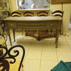 GRAY TABLE $20